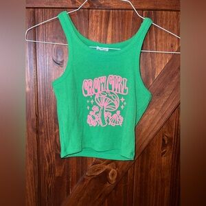 Princess Polly Green Tank Top